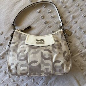Coach Monogram Shoulder Bag
